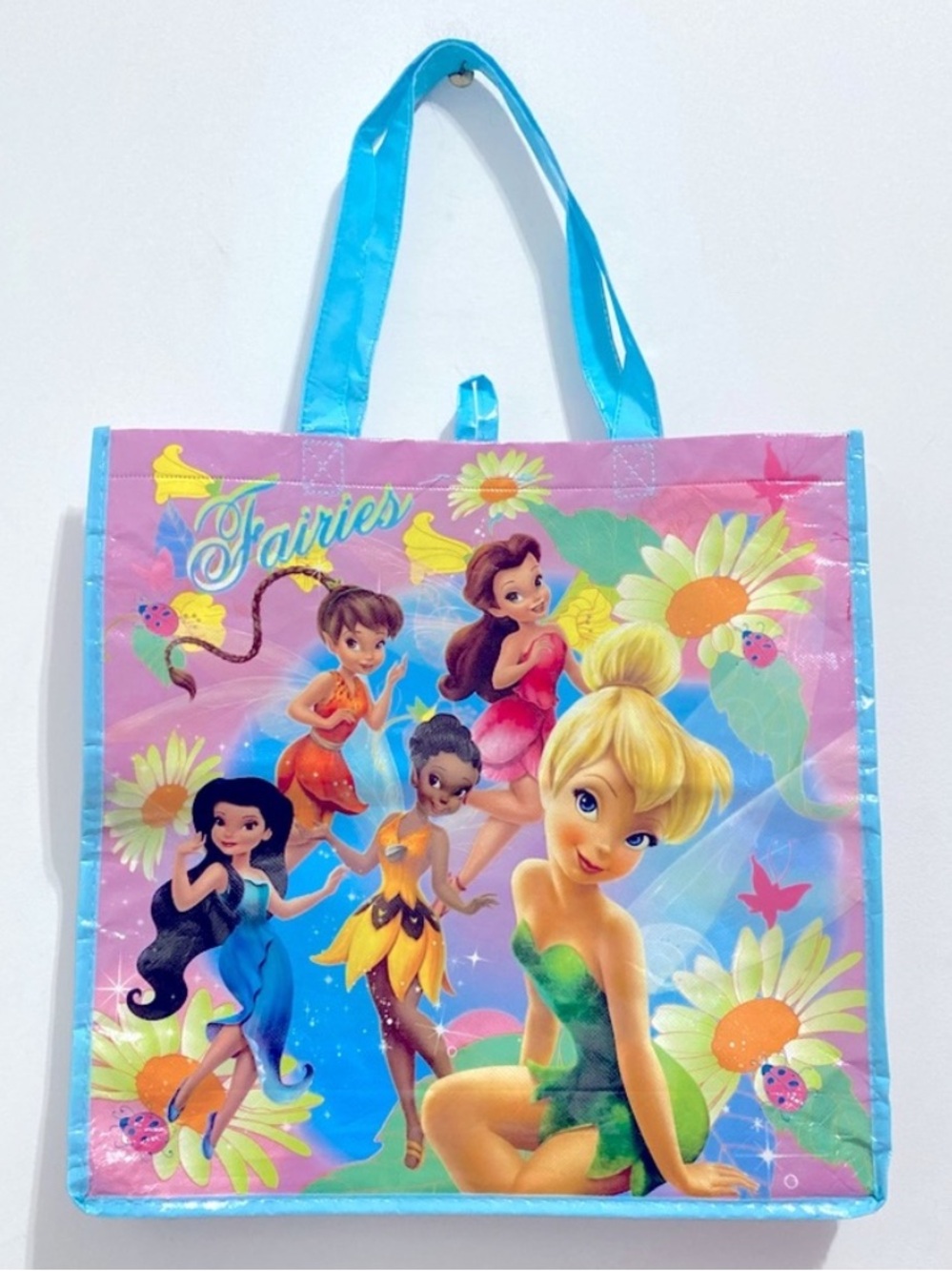 NWOT Disney Tinker Bell Fairies Reusable Bag Collectible